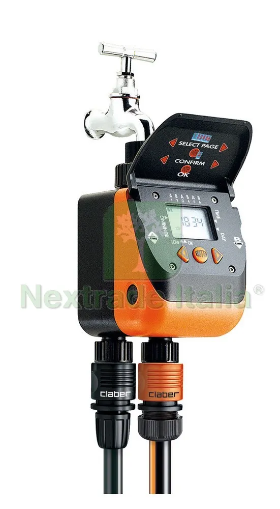 PROGRAMMATORE AQUADUE DUPLO Art. 8410 — Irrigazione — rif. FERX.VIT32499 PROGRAMMATORE AQUADUE DUPLO Art. 8410 — Irrigazione — rif. FERX.VIT32499