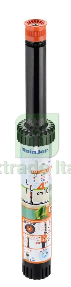 IRRIGATORE POP-UP REGOLABILE 0-350° Art. 90019 6 lt/min mis. 4 (mm. 100) — Irrigazione — rif. FERX.VIT32694