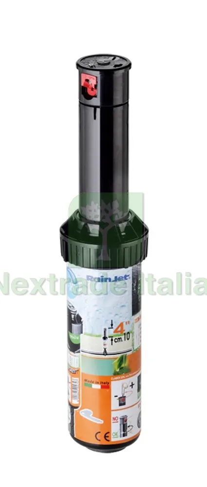 IRRIGATORE A TURBINA MEDIA GITTATA Art. 90474 mis. 4 (mm. 100) — Irrigazione — rif. FERX.VIT31184 IRRIGATORE A TURBINA MEDIA GITTATA Art. 90474 mis. 4 (mm. 100) — Irrigazione — rif. FERX.VIT31184