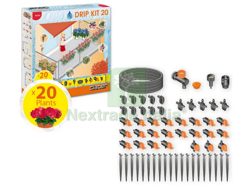KIT DRIP 20 VASI Art. 90764 — Vasi e fioriere — rif. FERX.VIT39018