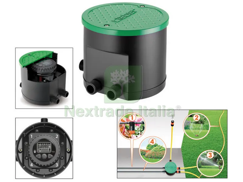 Kit Irrigazione Completa Hydro 4 Art. 90829 Ø mm. 200x153 h — Irrigazione — rif. FERX.VIT39024
