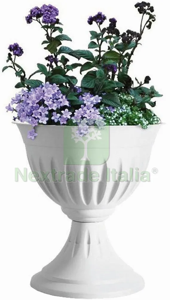 VASO A CALICE ALBA Col. Bianco Ø cm. 43x46 h — Cristalleria e tavola — rif. FERX.VIT53180 — foto 2 VASO A CALICE ALBA Col. Bianco Ø cm. 43x46 h — Cristalleria e tavola — rif. FERX.VIT53180 — foto 2