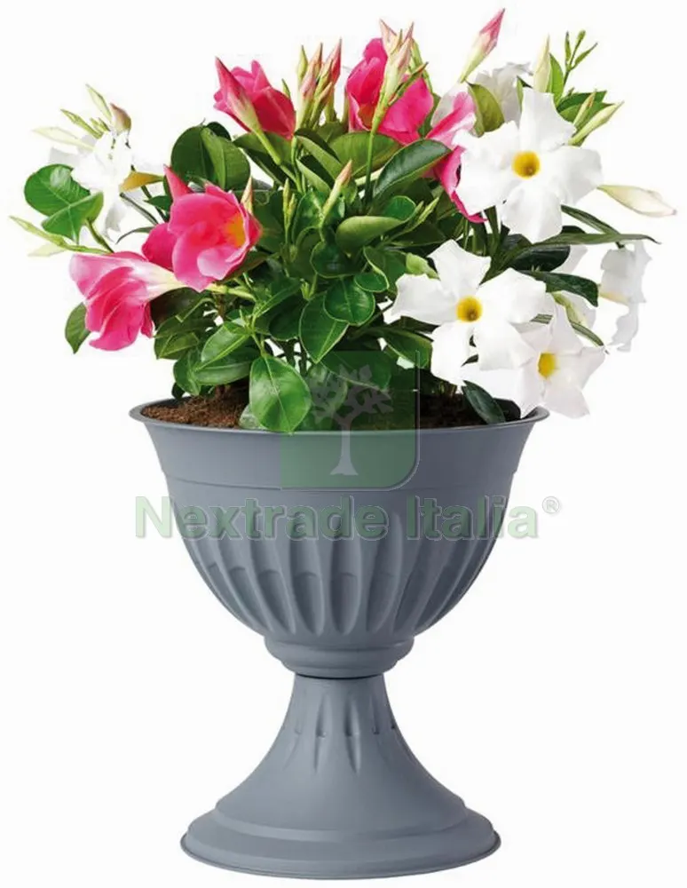 VASO A CALICE ALBA Col. Grigio Ø cm. 43x46 h — Cristalleria e tavola — rif. FERX.VIT53177 — foto 2 VASO A CALICE ALBA Col. Grigio Ø cm. 43x46 h — Cristalleria e tavola — rif. FERX.VIT53177 — foto 2
