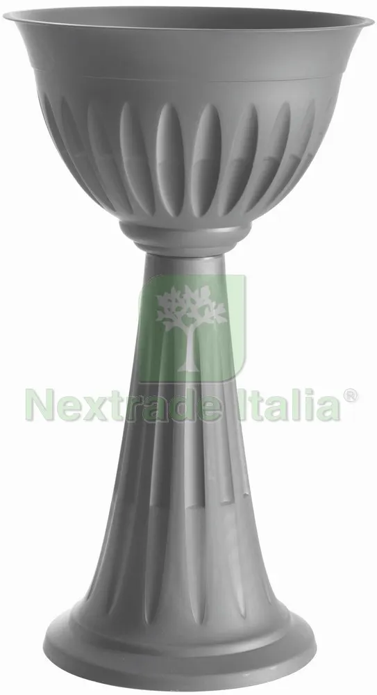 VASO A COLONNA ALBA Col. Grigio Ø cm. 43x74,5 h — Vasi e fioriere — rif. FERX.VIT53182 VASO A COLONNA ALBA Col. Grigio Ø cm. 43x74,5 h — Vasi e fioriere — rif. FERX.VIT53182