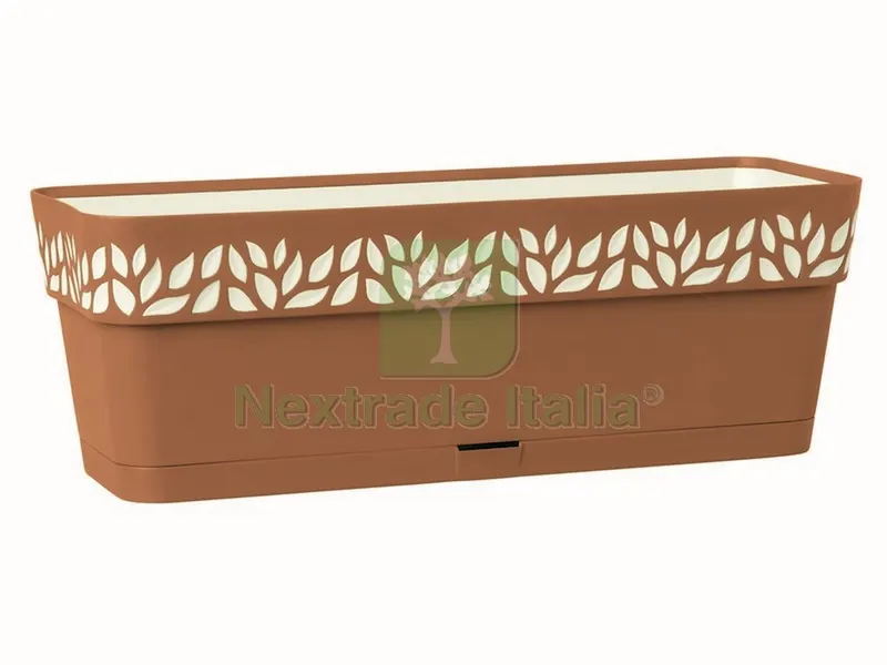 BALCONETTA CLOE CON RISERVA D'ACQUA cm. 50x18x17 h col.Verdone — Vasi e fioriere — rif. FERX.VIT47005 BALCONETTA CLOE CON RISERVA D'ACQUA cm. 50x18x17 h col.Verdone — Vasi e fioriere — rif. FERX.VIT47005