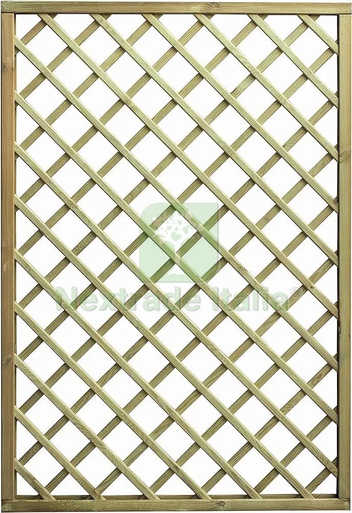 PANNELLO GRIGLIATO RETTANGOLARE IN LEGNO cm. 60x180 h — Griglie e grigliati — rif. FERX.VIT55683