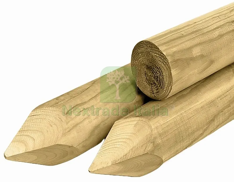 PALO TONDO IN LEGNO A PUNTA Ø cm. 8x250 h — Punte, frese e dischi — rif. FERX.VIT55676 PALO TONDO IN LEGNO A PUNTA Ø cm. 8x250 h — Punte, frese e dischi — rif. FERX.VIT55676