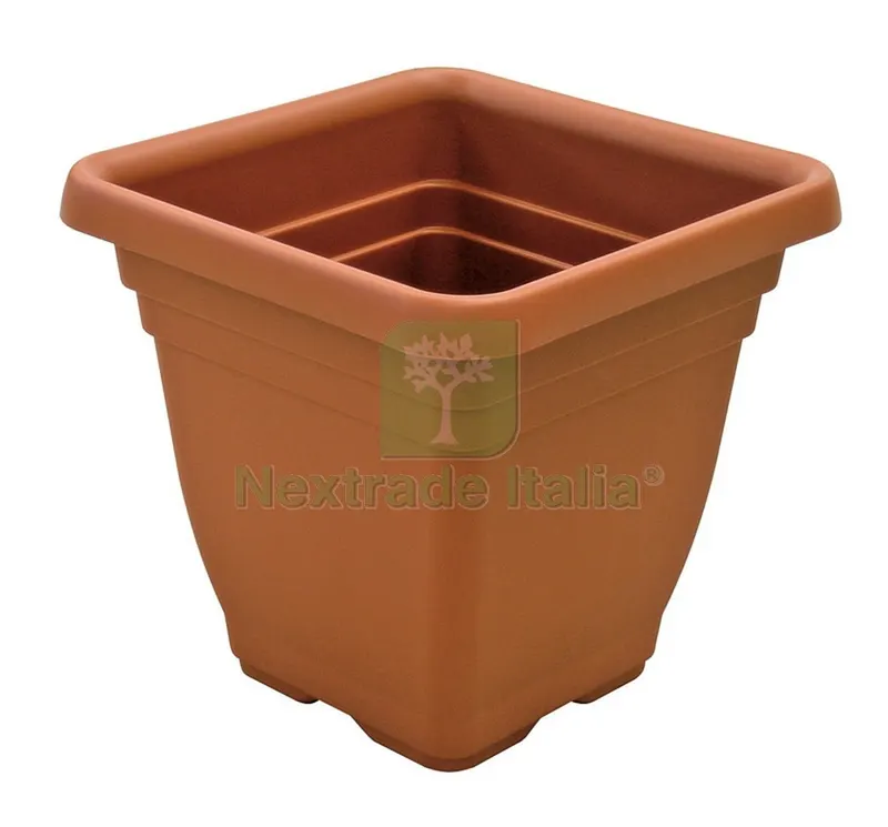 6PZ VASO QUADRO LAURUS cm. 45x45x40 h — Vasi e fioriere — rif. FERX.VIT23814 6PZ VASO QUADRO LAURUS cm. 45x45x40 h — Vasi e fioriere — rif. FERX.VIT23814
