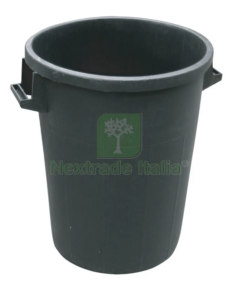 BIDONE PER IMMONDIZIA SOVRAPPONIBILE Col. Nero lt.100 (h. cm. 66) — Casalinghi e organizzazione — rif. FERX.VIT23702 BIDONE PER IMMONDIZIA SOVRAPPONIBILE Col. Nero lt.100 (h. cm. 66) — Casalinghi e organizzazione — rif. FERX.VIT23702