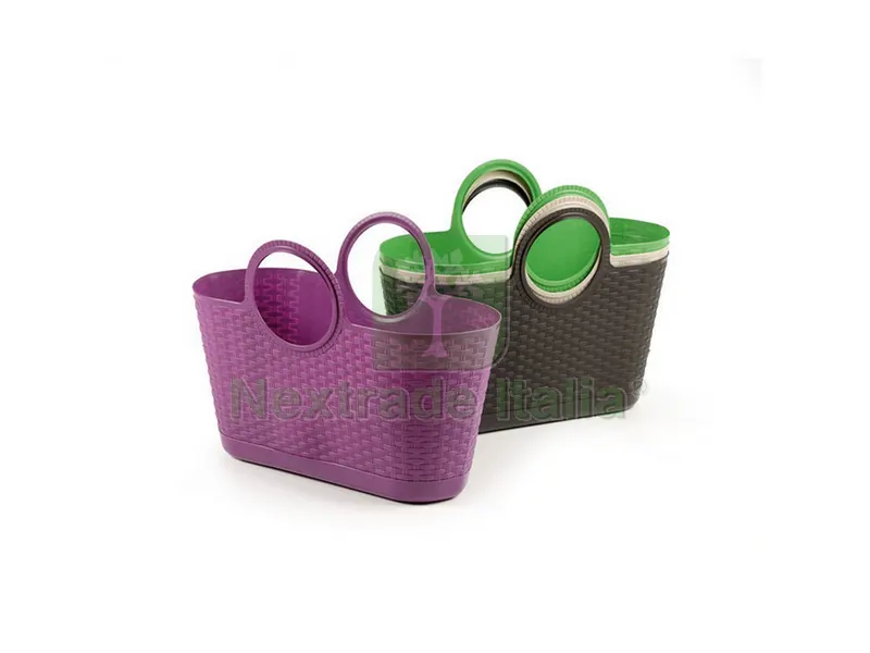 Borsa BAG Rattan cm. 58x24x44 h col. assortiti — Set di attrezzi — rif. FERX.VIT39192 Borsa BAG Rattan cm. 58x24x44 h col. assortiti — Set di attrezzi — rif. FERX.VIT39192
