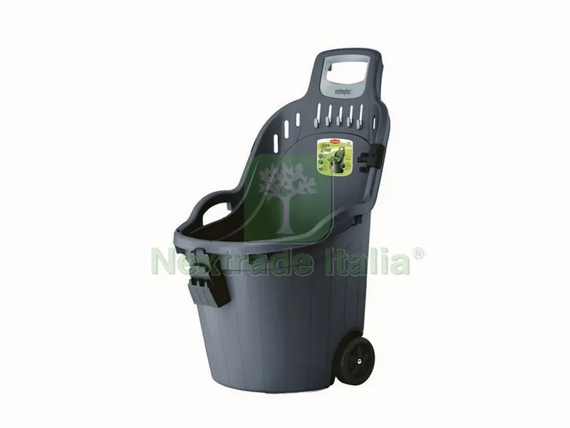 CARRIOLA MULTIUSO HELPY CART cm. 59,5x53X88,5 h col. grigio ferro — Attrezzi da giardino — rif. FERX.VIT47245 CARRIOLA MULTIUSO HELPY CART cm. 59,5x53X88,5 h col. grigio ferro — Attrezzi da giardino — rif. FERX.VIT47245
