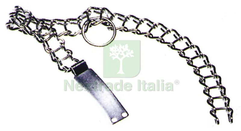 12PZ COLLARE PER CANI NICHELATO cm. 35 - medio — Cani — rif. FERX.VIT3106 12PZ COLLARE PER CANI NICHELATO cm. 35 - medio — Cani — rif. FERX.VIT3106