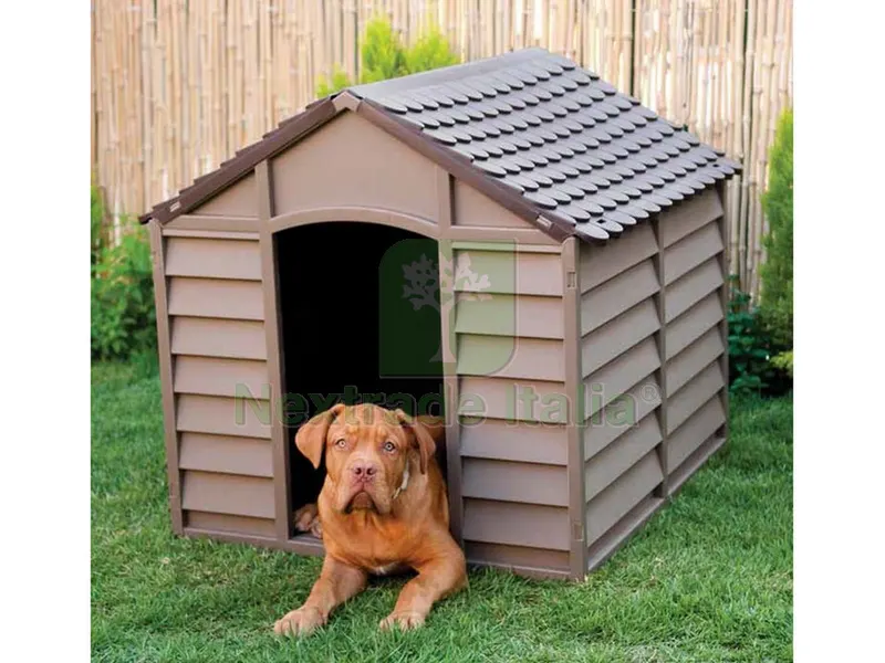 CUCCIA PER CANI cm. 72x71,5x68 h col. Marrone — Cani — rif. FERX.VIT40283 CUCCIA PER CANI cm. 72x71,5x68 h col. Marrone — Cani — rif. FERX.VIT40283