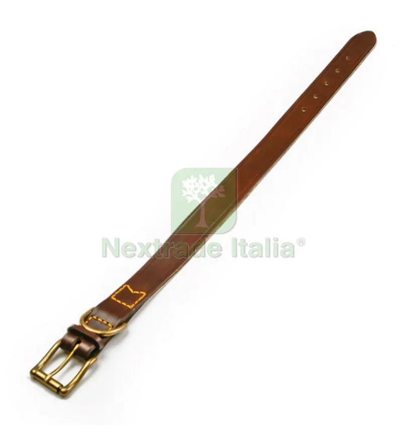 COLLARE IN CUOIO EXTRA SFODERATO cm. 62x3,0 col. Assortiti — Fascette e collari — rif. FERX.VIT31038 COLLARE IN CUOIO EXTRA SFODERATO cm. 62x3,0 col. Assortiti — Fascette e collari — rif. FERX.VIT31038