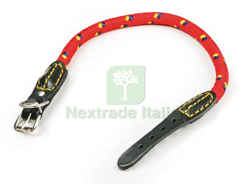 6PZ Collare in Nylon Corda cm. 50x0,8 col. Assortiti — Fascette e collari — rif. FERX.VIT31045