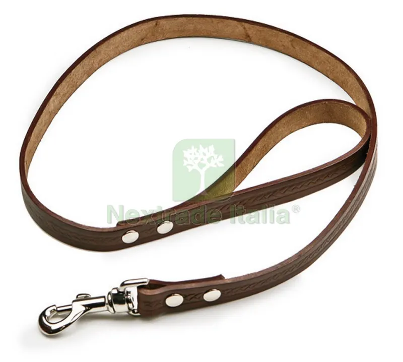 Guinzaglio in Cuoio Extra Stampato cm. 110x1,5 col. Assortiti — Cani — rif. FERX.VIT30990 Guinzaglio in Cuoio Extra Stampato cm. 110x1,5 col. Assortiti — Cani — rif. FERX.VIT30990