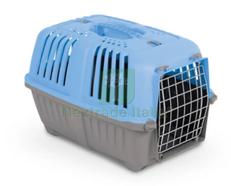 TRASPORTINO PER CANI E GATTI PRATIKO 1 METAL cm. 48x32x33 h — Gatti — rif. FERX.VIT31367