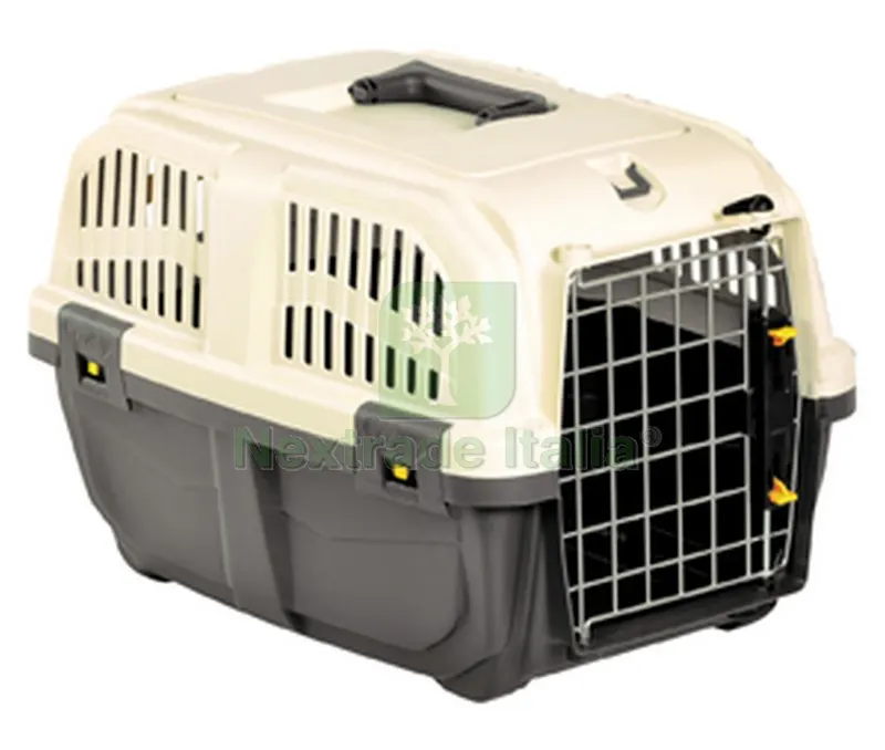 TRASPORTINO PER CANI E GATTI SKUDO 3 IATA cm. 60x40x39 h — Gatti — rif. FERX.VIT31369