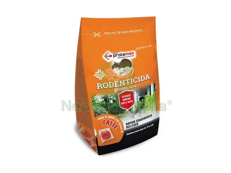 24PZ ESCA TOPICIDA IN PASTA ROSSA gr. 150 (10 x gr. 15) — Disinfestazione e controllo nocivi — rif. FERX.VIT45091