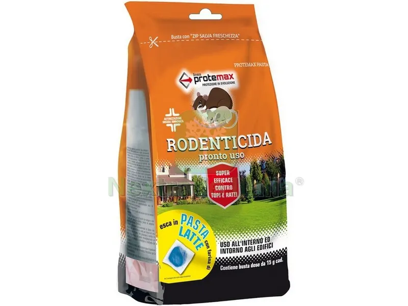 24PZ ESCA TOPICIDA IN PASTA BLU gr. 150 (10 x gr. 15) — Disinfestazione e controllo nocivi — rif. FERX.VIT54010