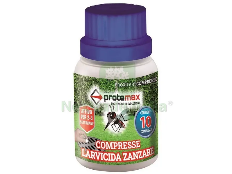 16PZ Disabituante per Animali Compresse Larve e Zanzare barattolo 10 compresse — Protezione piante e sementi — rif. FERX.VIT54012