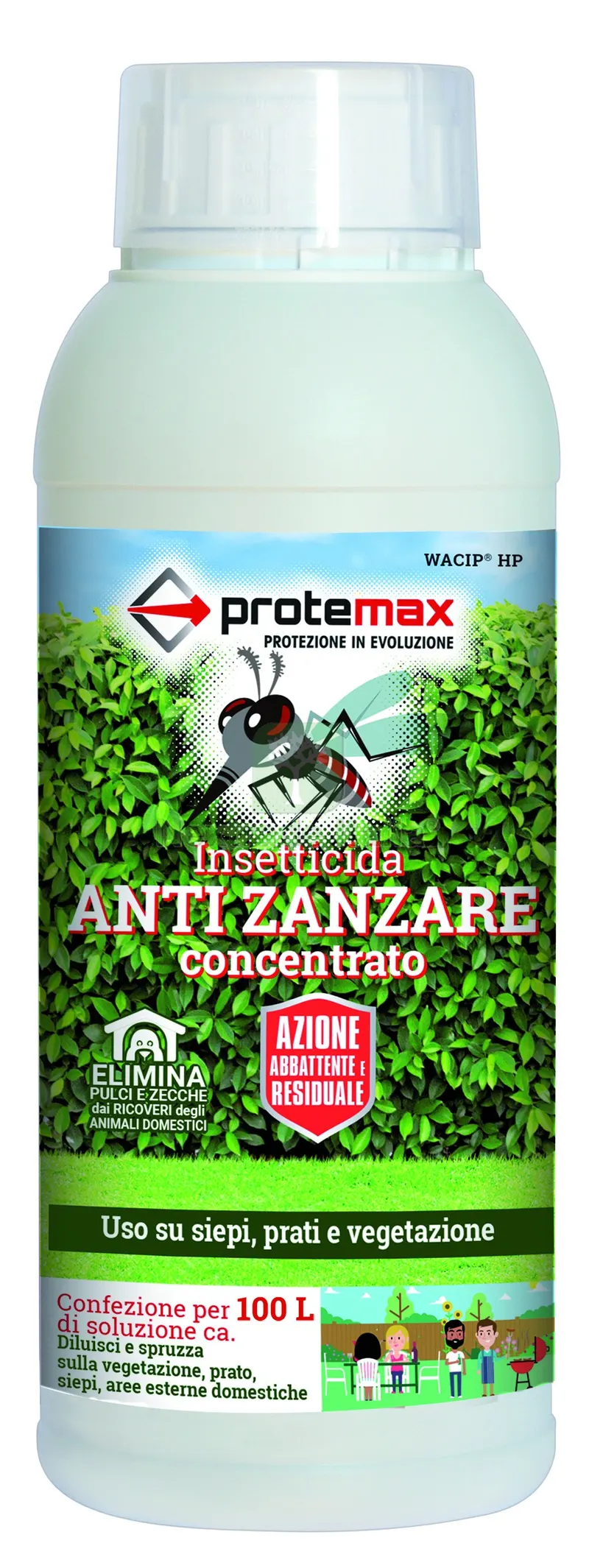 Disabituante per Animali Antizanzare Concentrato lt. 1 — Protezione piante e sementi — rif. FERX.VIT59339 Disabituante per Animali Antizanzare Concentrato lt. 1 — Protezione piante e sementi — rif. FERX.VIT59339