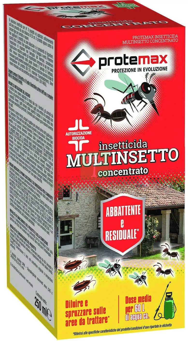Disabituante per Animali Multinsetto Concentrato ml. 250 — Protezione piante e sementi — rif. FERX.VIT57576