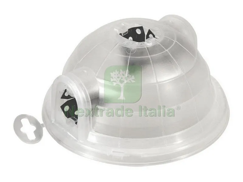 TRAPPOLA PER TOPI A CUPOLA 3 ENTRATE Ø cm. 16,3x8,5 h — Disinfestazione e controllo nocivi — rif. FERX.VIT41658