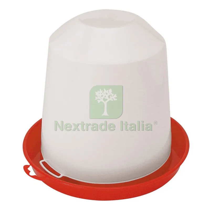 ABBEVERATOIO A SIFONE PER POLLI Ø cm. 25x25 h lt. 5 — Mangimi e alimentazione — rif. FERX.VIT30819