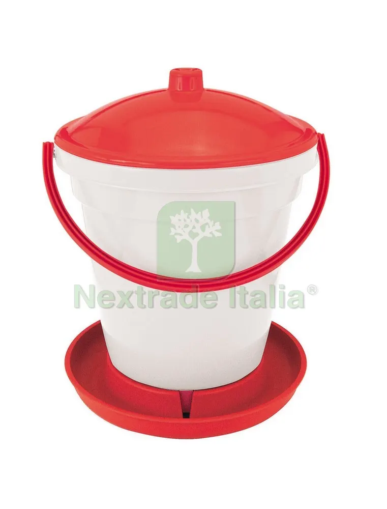 Abbeveratoio per Polli Rapid Clean Ø cm. 36x45 h lt. 18 — Mangimi e alimentazione — rif. FERX.VIT30710 Abbeveratoio per Polli Rapid Clean Ø cm. 36x45 h lt. 18 — Mangimi e alimentazione — rif. FERX.VIT30710