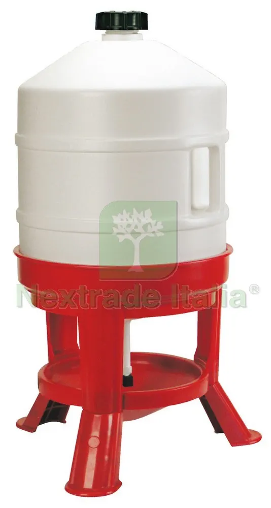 ABBEVERATOIO A SERBATOIO PER POLLI Ø cm. 43x72 h lt. 30 — Mangimi e alimentazione — rif. FERX.VIT30712