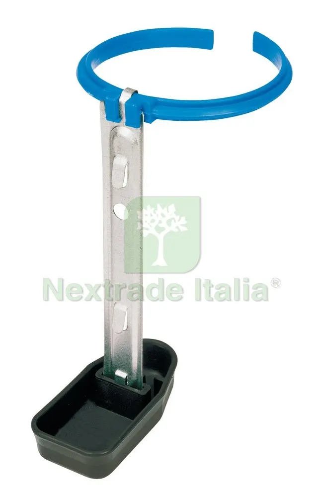 ABBEVERATOIO PER CONIGLI PORTABOTTIGLIA AQUAFLOW 2 pz. cm. 6x11x22 h — Mangimi e alimentazione — rif. FERX.VIT30738