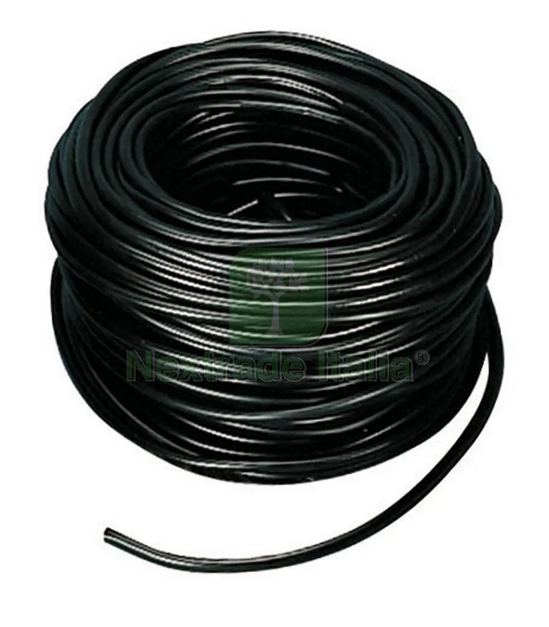 TUBO PER COLLEGAMENTO ABBEVERATOI NERO mt.100 Ø mm. 10 — Tubi e raccordi — rif. FERX.VIT30730 TUBO PER COLLEGAMENTO ABBEVERATOI NERO mt.100 Ø mm. 10 — Tubi e raccordi — rif. FERX.VIT30730