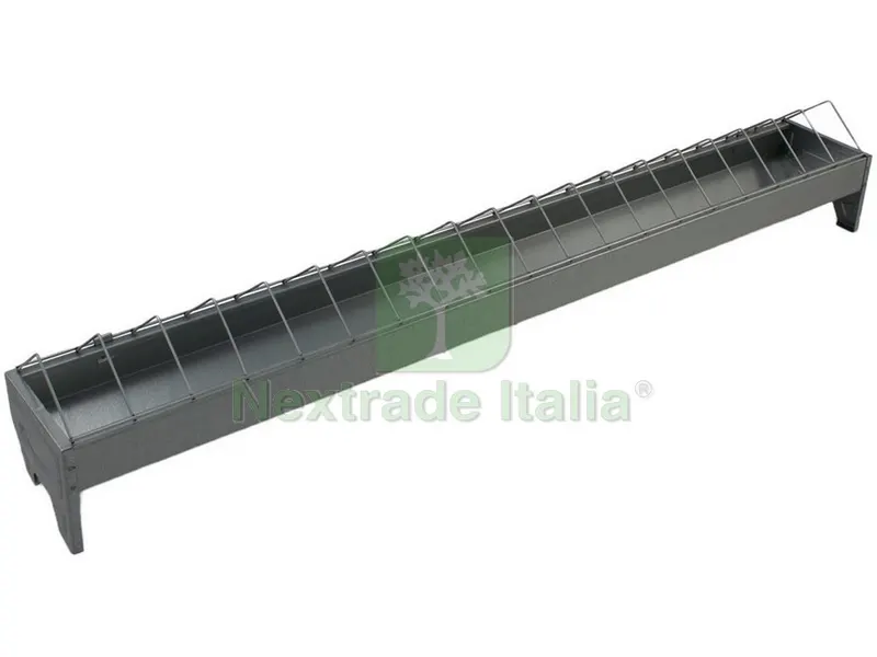 MANGIATOIA PER POLLASTRELLE CON BARRE cm. 50 — Mangimi e alimentazione — rif. FERX.VIT30689