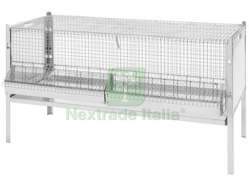 Gabbia per Polli cm. 120x50x65 h — Protezione piante e sementi — rif. FERX.VIT50459