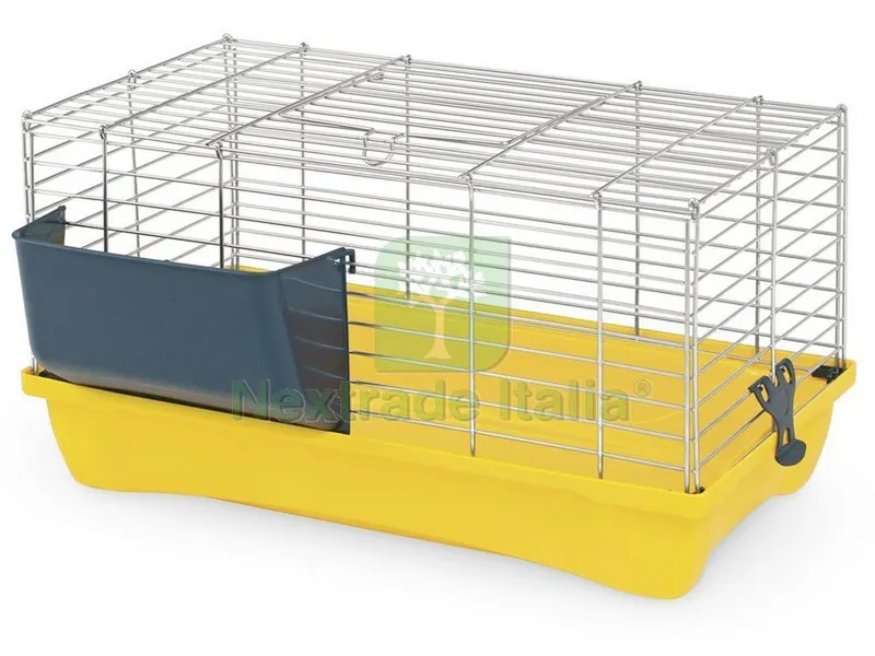 4PZ Gabbia per Conigli Felix 60 Flat apertura superiore cm. 58x32x31 h — Docce e arredo acqua da giardino — rif. FERX.VIT32273