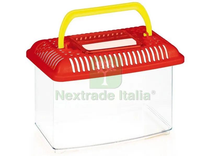 ACQUARIO AQUARIUM cm. 22x14x15 h lt. 2,5 mis. S — Igiene e accessori animali — rif. FERX.VIT49359