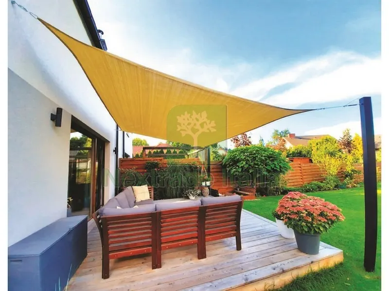Vela Ombreggiante Rettangolare Col. Beige mt. 3x4 — Protezione piante e sementi — rif. FERX.VIT52068 Vela Ombreggiante Rettangolare Col. Beige mt. 3x4 — Protezione piante e sementi — rif. FERX.VIT52068
