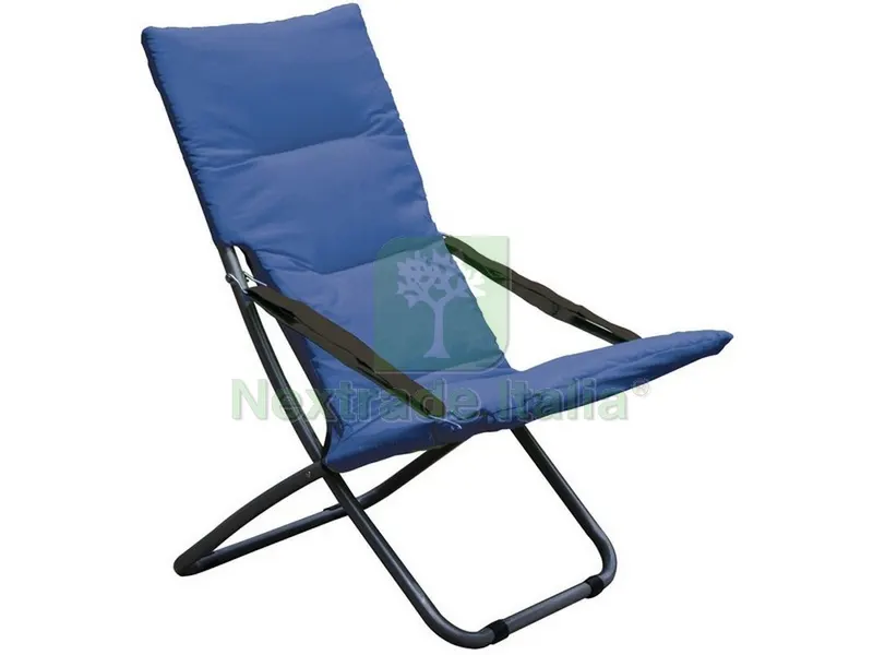 2PZ Sedia Pieghevole Capri cm. 83x50x93 h col. Blu — Arredo — rif. FERX.VIT48733 2PZ Sedia Pieghevole Capri cm. 83x50x93 h col. Blu — Arredo — rif. FERX.VIT48733
