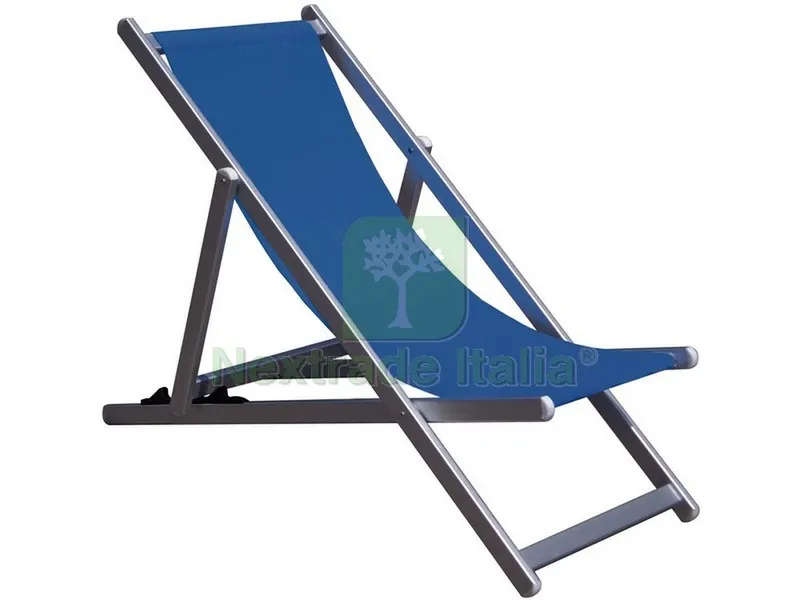 Sdraio Reclinabile Mare Giglio cm. 68x106x98 h col. Blu — Tempo libero outdoor — rif. FERX.VIT43756