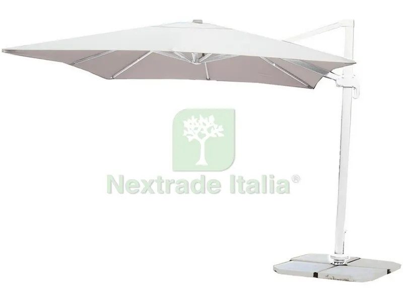OMBRELLONE PARK mt. 3x3 col. Bianco — Tempo libero outdoor — rif. FERX.VIT51181 OMBRELLONE PARK mt. 3x3 col. Bianco — Tempo libero outdoor — rif. FERX.VIT51181