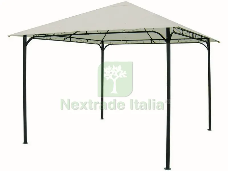 GAZEBO ECHOS mt. 3x4x2,7 h col. Ecr¨ — Gazebo e strutture giardino — rif. FERX.VIT43771