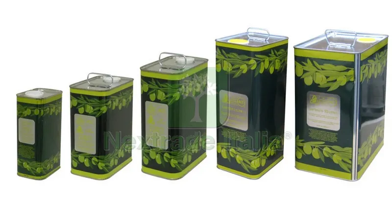 16PZ Lattina per Olio con Tappo lt. 3 - cm. 9,5x15x26 h — Accessori bagno — rif. FERX.VIT30300