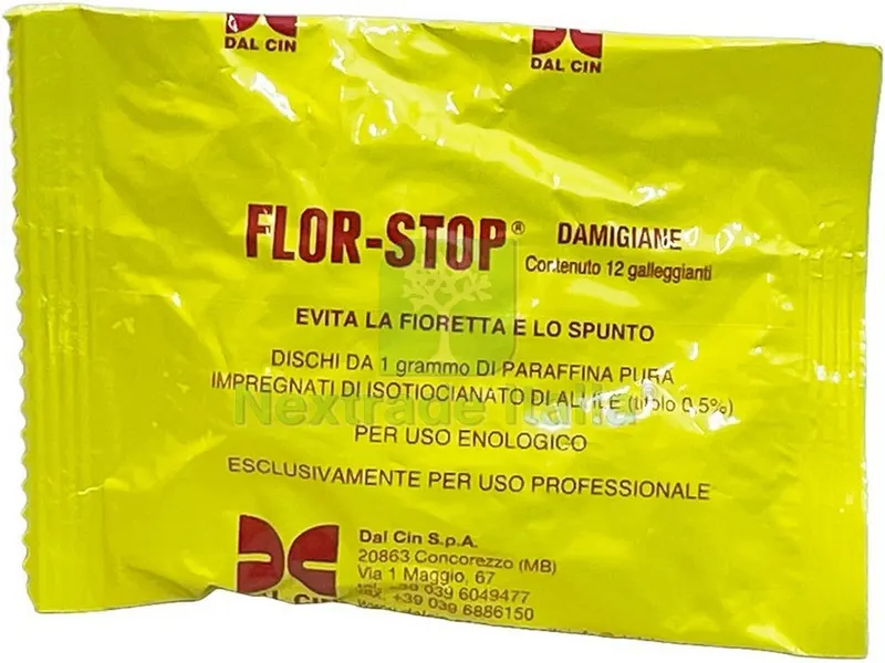 25PZ Antifioretta Damigiane Flor Stop 12 pastiglie — Tempo libero outdoor — rif. FERX.VIT54452 25PZ Antifioretta Damigiane Flor Stop 12 pastiglie — Tempo libero outdoor — rif. FERX.VIT54452