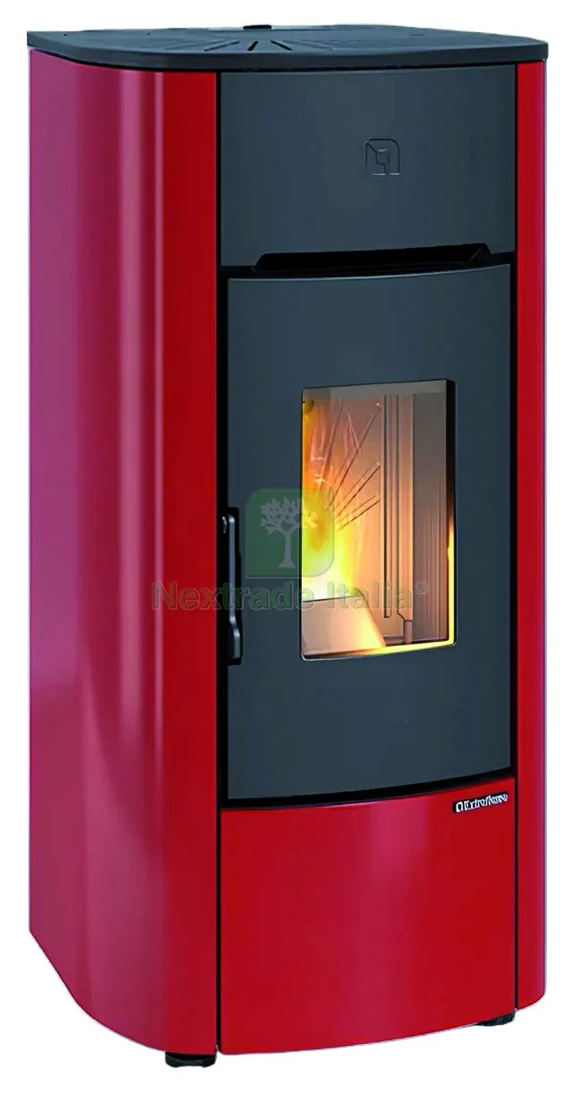 Extraflame STUFA A PELLET MARIELLA Col. Bordeaux — Stufe e camini — rif. FERX.VIT59707 Extraflame STUFA A PELLET MARIELLA Col. Bordeaux — Stufe e camini — rif. FERX.VIT59707