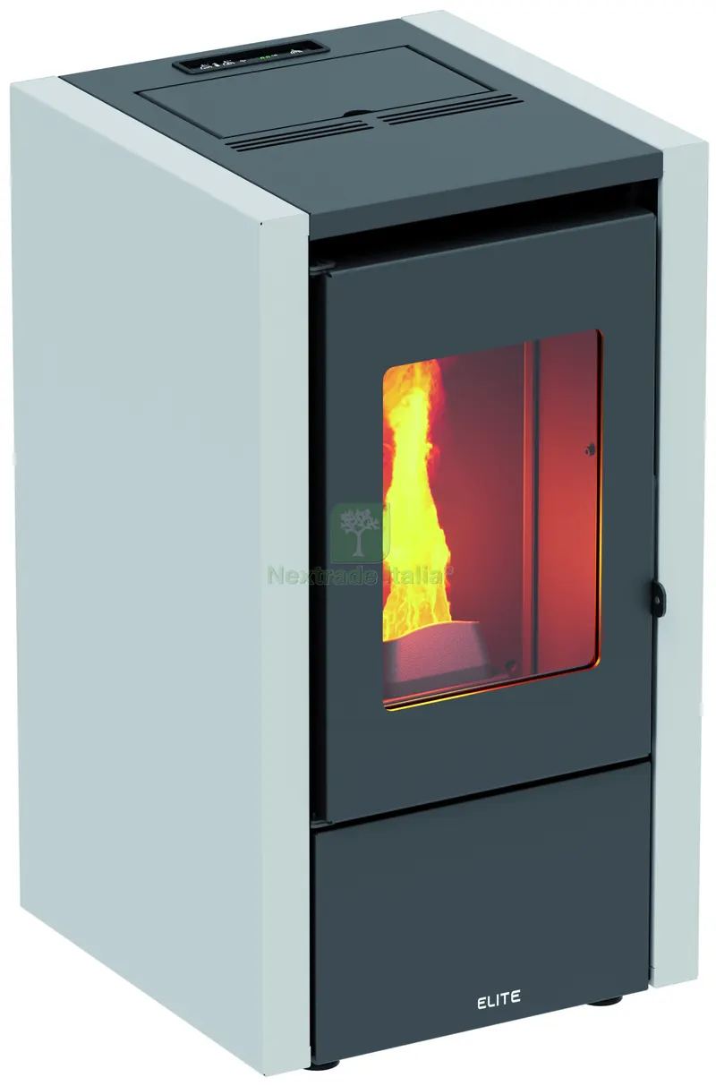 Stufa a Pellet Elite - KW 6,2 con Telecomando Col. Bianco — Stufe e camini — rif. FERX.VIT57698 — foto 2 Stufa a Pellet Elite - KW 6,2 con Telecomando Col. Bianco — Stufe e camini — rif. FERX.VIT57698 — foto 2