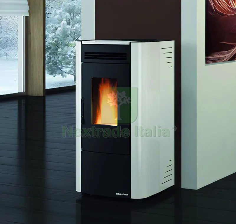 Extraflame STUFA A PELLET KETTY 5.0 Col. Bianco — Stufe e camini — rif. FERX.VIT57335