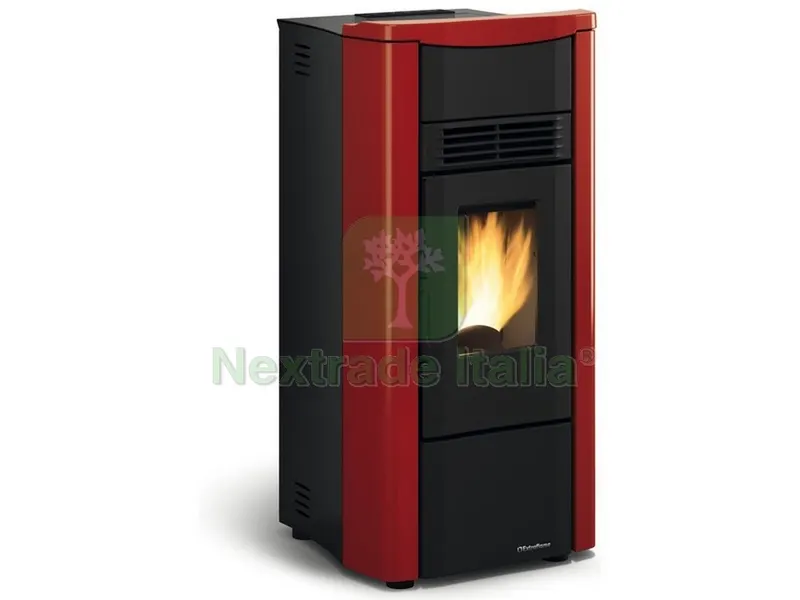 Extraflame STUFA A PELLET GIUSY EVO 2.0 Col. Bordeaux — Stufe e camini — rif. FERX.VIT50527