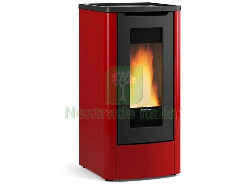 Extraflame STUFA A PELLET DAHIANA VFS Col. Bordeaux — Stufe e camini — rif. FERX.VIT50529 — foto 2