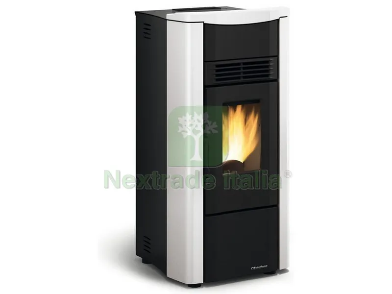 Extraflame Stufa a Pellet Canalizzata Giusy Plus EVO 2.0 Col. Bianco — Stufe e camini — rif. FERX.VIT50519 — foto 2